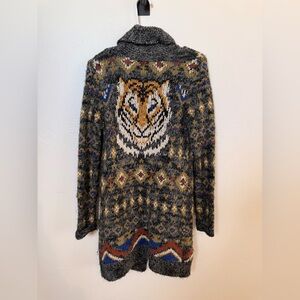 Free People Tiger Cardigan